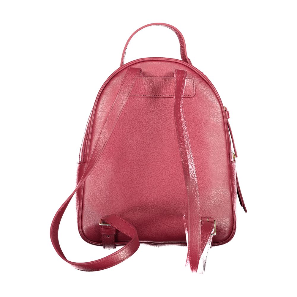 Coccinelle Purple Leather Women Backpack