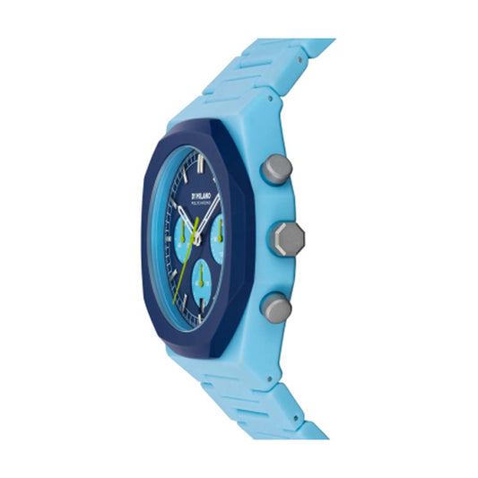 D1 MILANO Mod. POLYCHRONO BLUE BLAST WATCHES