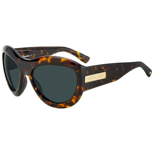 DSQUARED2 MOD. D2 0072_S SUNGLASSES & EYEWEAR DSQUARED2 SUNGLASSES Dark Slate Gray