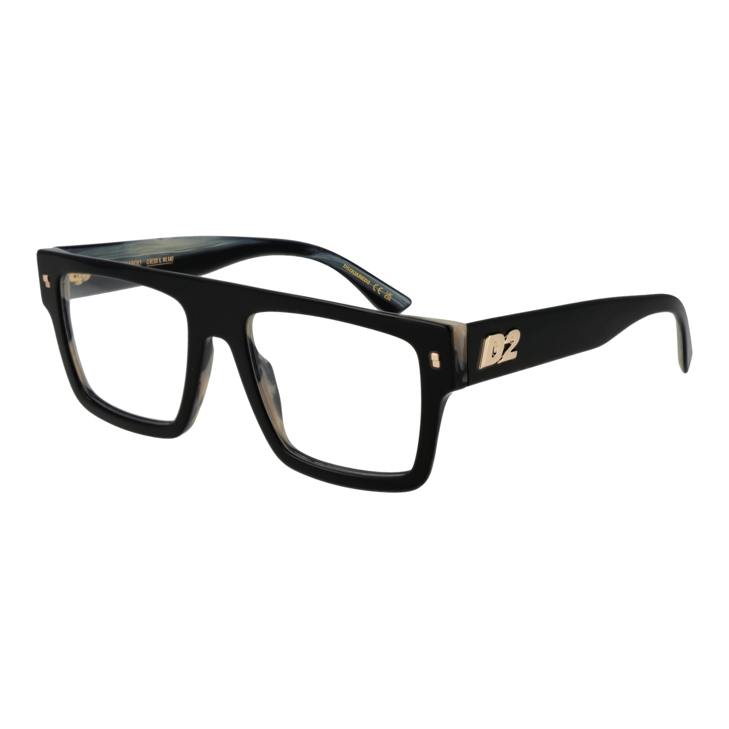 DSQUARED2 MOD. D2 0147 5437N black eyeglasses for gent