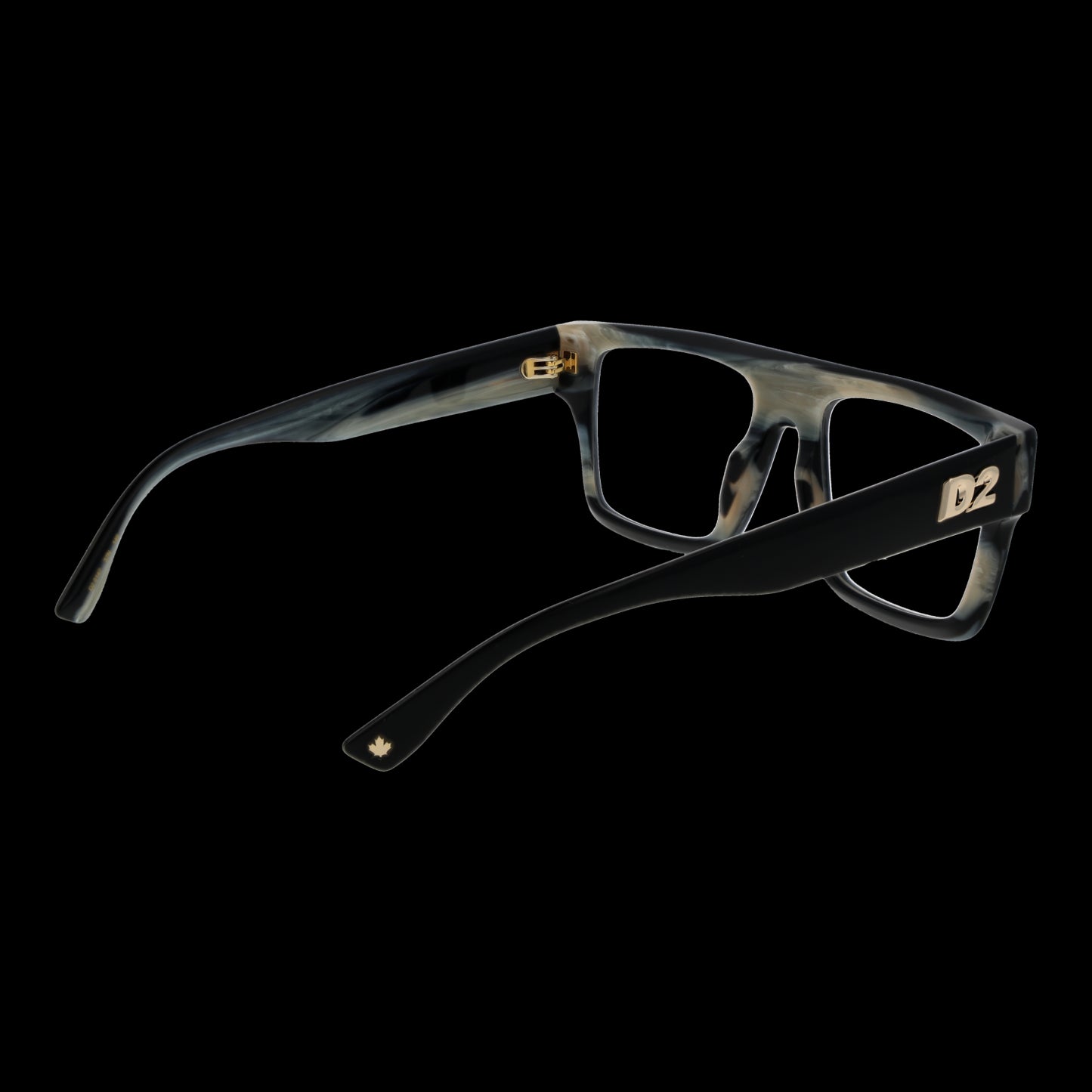 DSQUARED2 MOD. D2 0147 5437N gent glasses black and marble design