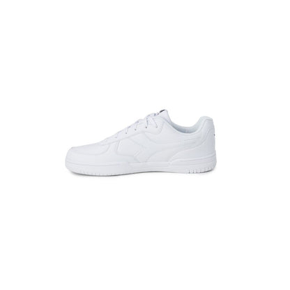 Diadora White Artificial Leather Low Top Sneakers