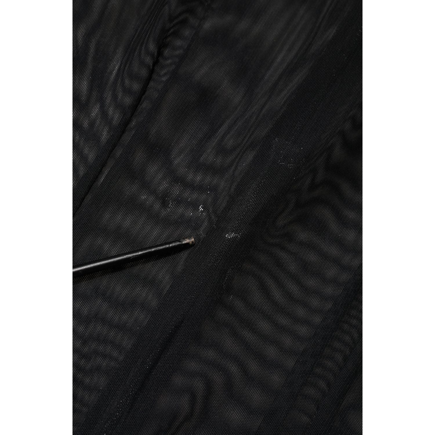 Dolce & Gabbana Black Sheer Mesh Long Sleeve Jumpsuit Bodysuit Dress