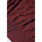 Dolce & Gabbana Bordeaux Silk Knit Crew Neck Pullover Sweater