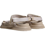 Dolce & Gabbana Beige Nappa Devotion Strap Men Sandals Shoes Dolce & Gabbana Rosy Brown