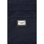 Dolce & Gabbana Black Cotton Tapered Denim Jeans PAN76413-58
