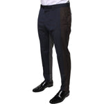 Dolce & Gabbana Black Cotton Wool Formal Dress Pants PAN75591-50