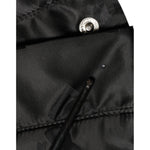 Dolce & Gabbana Black Quilted High Waist Women Wide Leg Pants PAN75549-40
