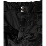 Dolce & Gabbana Black Quilted High Waist Women Wide Leg Pants PAN75549-40