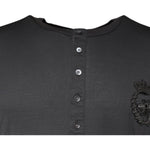 Dolce & Gabbana Gray Crown Bee Embroidery Pullover Sweater TSH86888-52