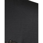 Dolce & Gabbana Gray Crown Bee Embroidery Pullover Sweater TSH86888-52