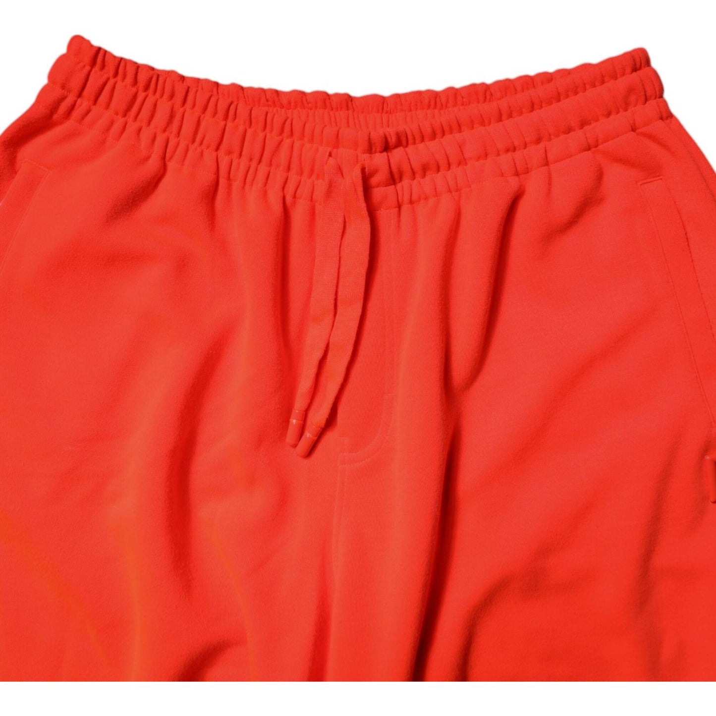 Dolce & Gabbana Red Polyester Mid Waist Men Bermuda Shorts PAN75718-50
