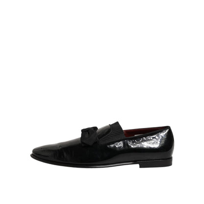 Dolce & Gabbana Leather Loafers Men Formal Dress Shoes