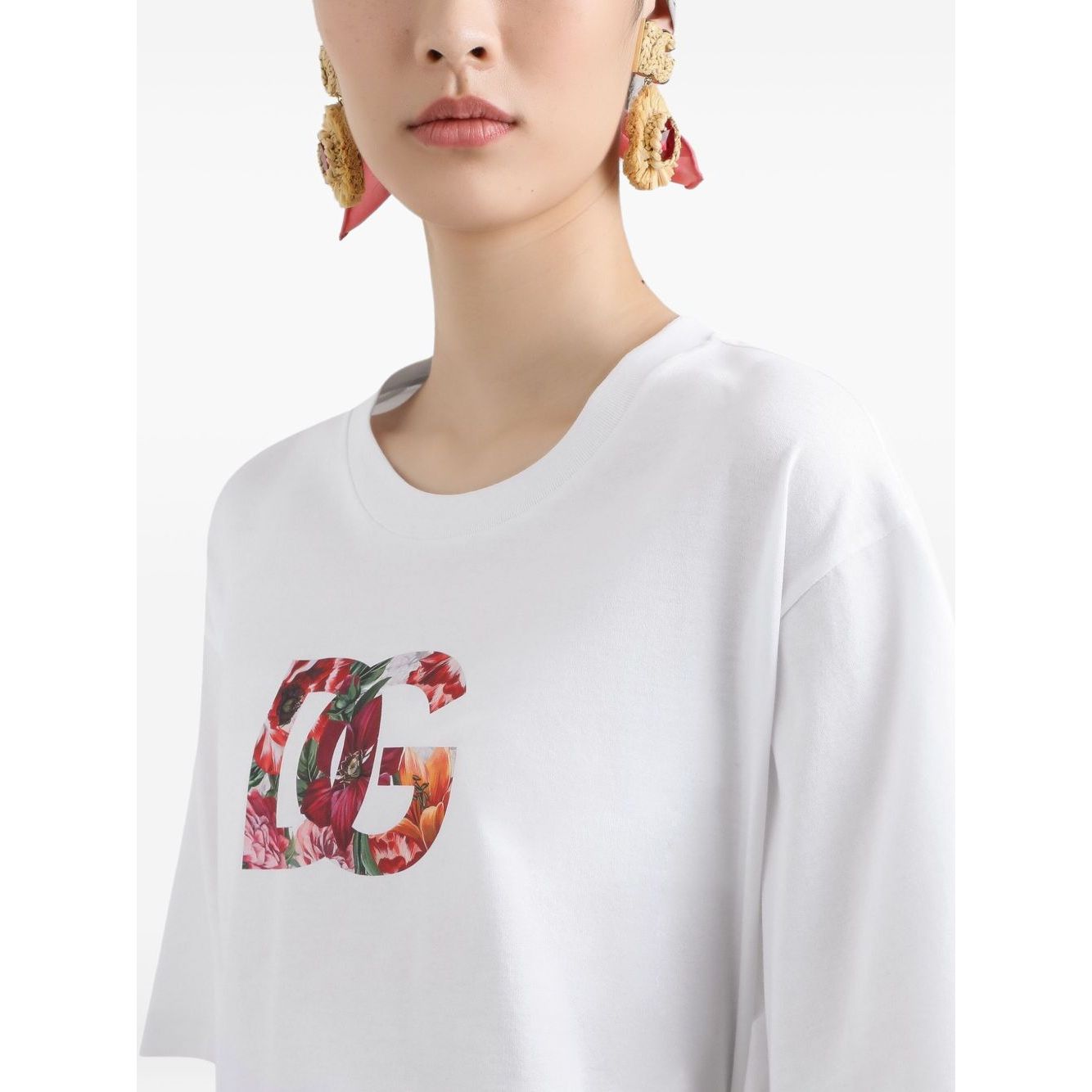 Dolce & Gabbana Logo cotton t-shirt Topwear