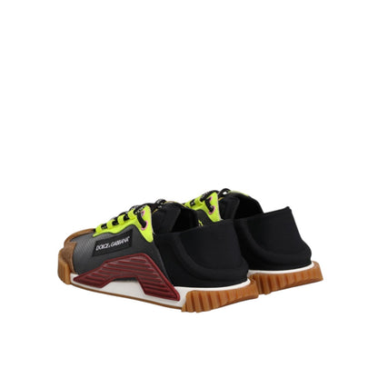 Dolce & Gabbana Multicolor Nylon Low Top NS1 Sneakers Shoes