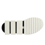 Outsole view of Dolce & Gabbana Multicolor Sorrento Low Top Sneakers Shoes showcasing rubber sole and logo detail