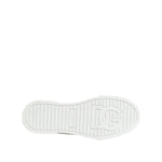 Dolce & Gabbana White Pink Canvas Low Top Sneakers Shoes
