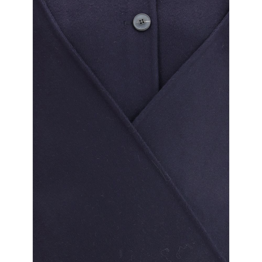 Dynamis Studio Blue Wool Coat