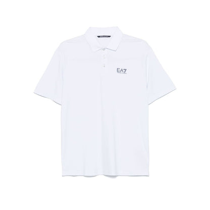 EA7 T-shirts and Polos White Topwear