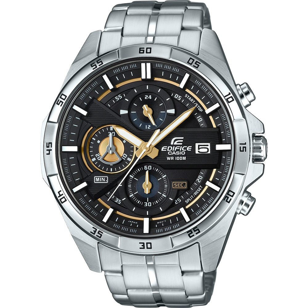 CASIO EDIFICE Mod. MULTILAYER CHRONOGRAPH - BLACK GOLD WATCHES