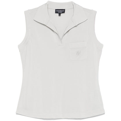 Emporio Armani Logo embroidered vest