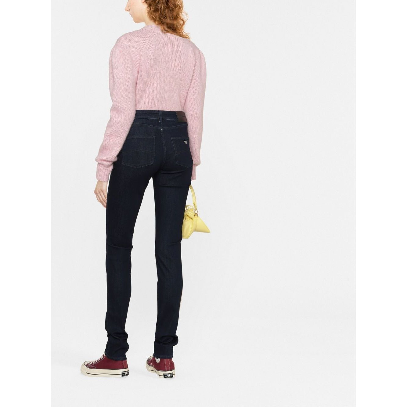 Emporio Armani high-waisted slim-cut Trousers