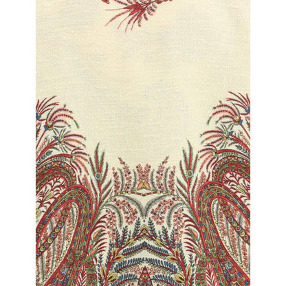 Detailed floral Paisley pattern on Etro multicolor polyester cloacks for a boho-chic look.