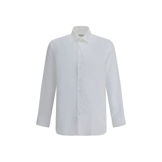 Etro White Cotton Dress Shirt