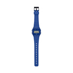 CASIO VINTAGE Mod. F-91 BIO RESIN STRAP - BLUE WATCHES
