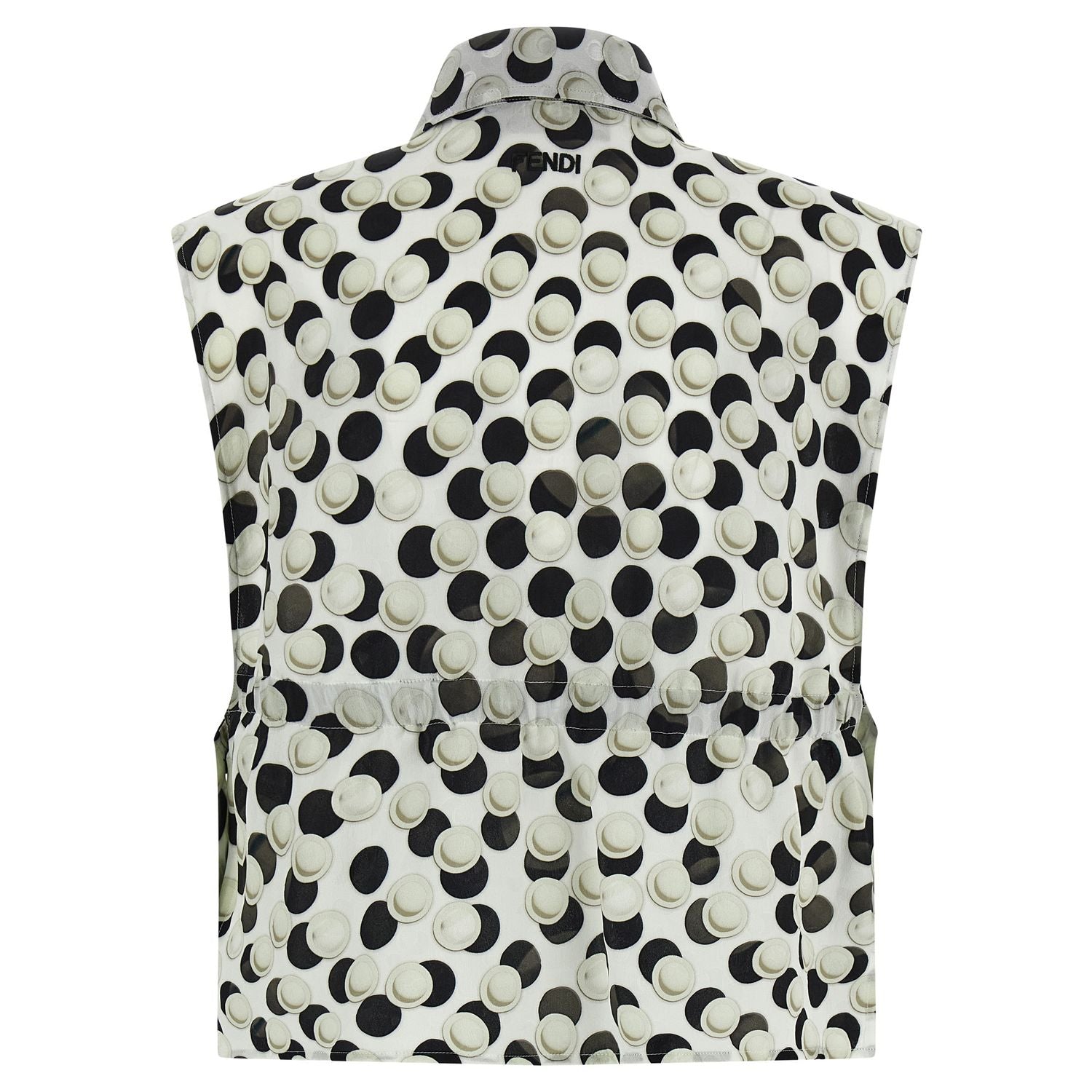 Fendi Multicolor Silk Pattern Shirt