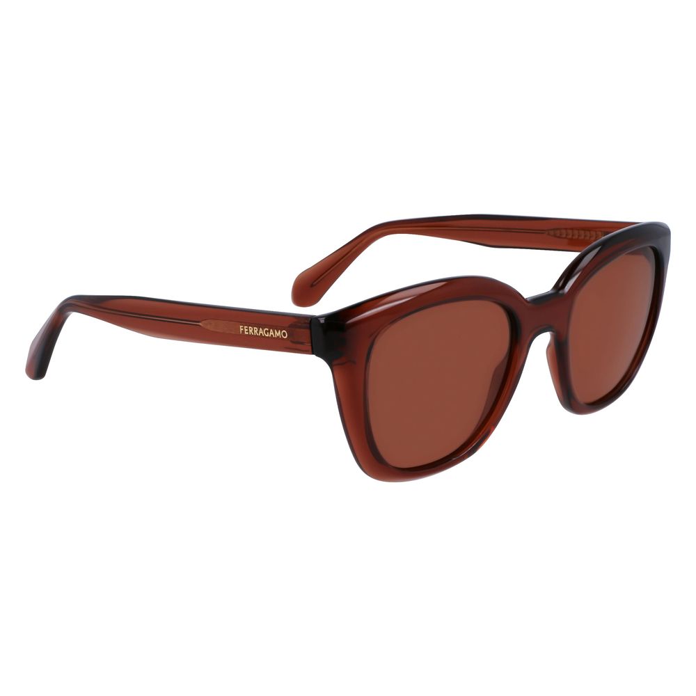 Ferragamo Brown Injected Sunglasses 1728,67434610848,Accessories,Brown,Ferragamo,Glasses and Sunglasses - Accessories,New with tags,Sunglasses - Glasses and Sunglasses - Accessories,Women