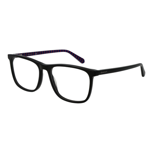 GANT MOD. GA3253 55001 black eyeglasses for gent featuring classic design and durable frame.