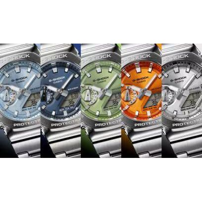 CASIO G-SHOCK Mod. OAK G-STEEL PETROL BLUE WATCHES