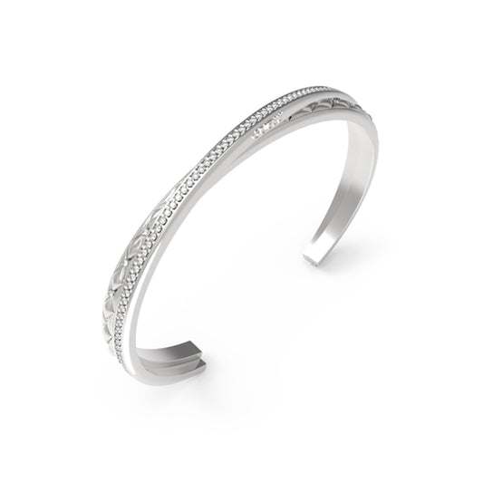 Silver bracelet from GUESS JEWELS JEWELRY Mod. JUBB04584JWRHS with intricate detailing and elegant design.