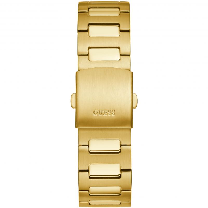 Gold bracelet of GUESS Mod. GW0454G2 watch with silver 925°, quartz movement, and 5 ATM water resistance.
