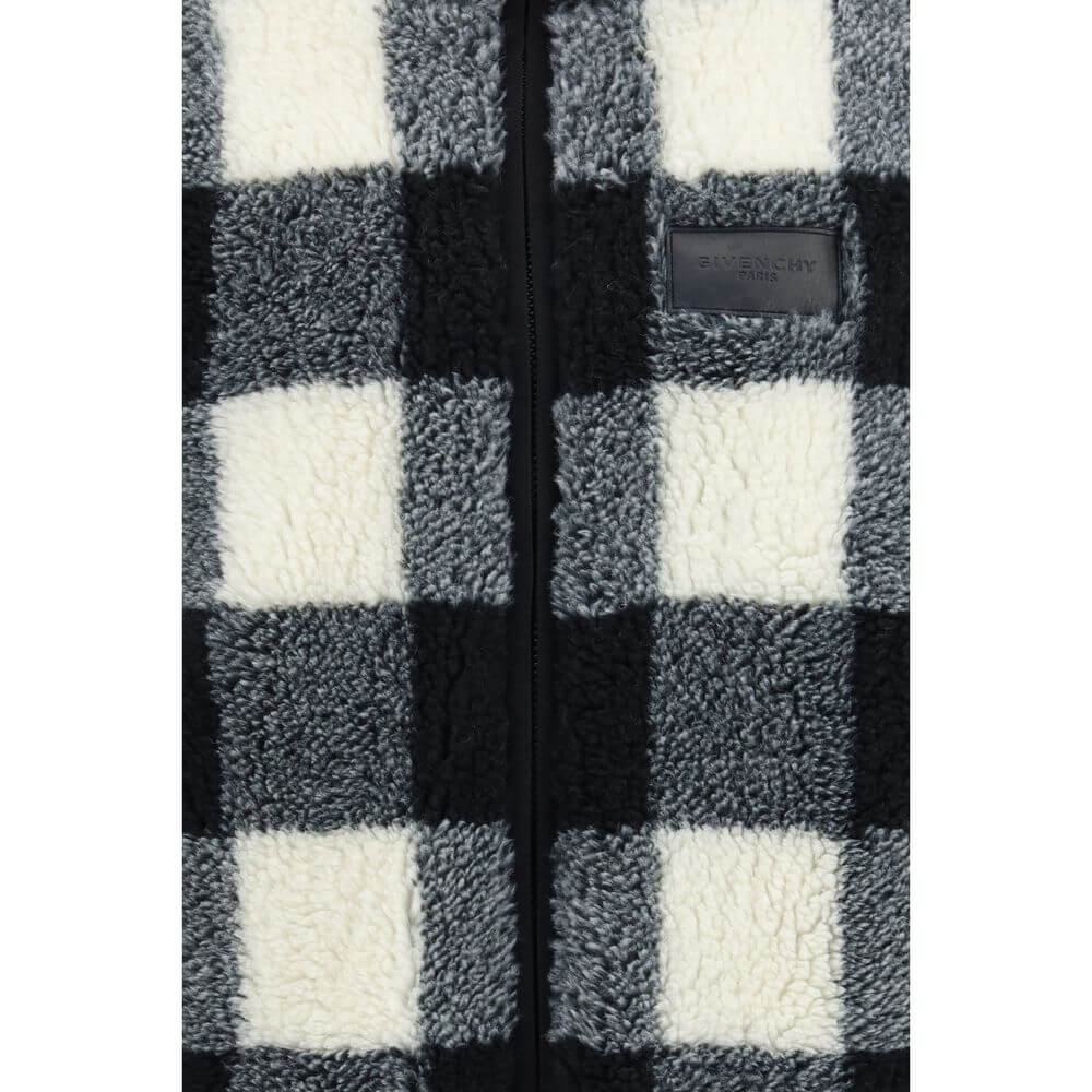 Givenchy Gray Polyester Full-Length Jacket