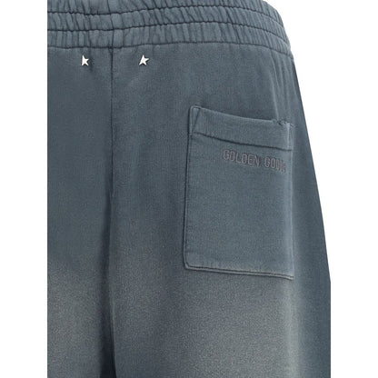 Golden Goose Black Cotton Athletic Pants