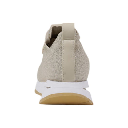 Guess Beige Polyester Low Top Sneakers Guess