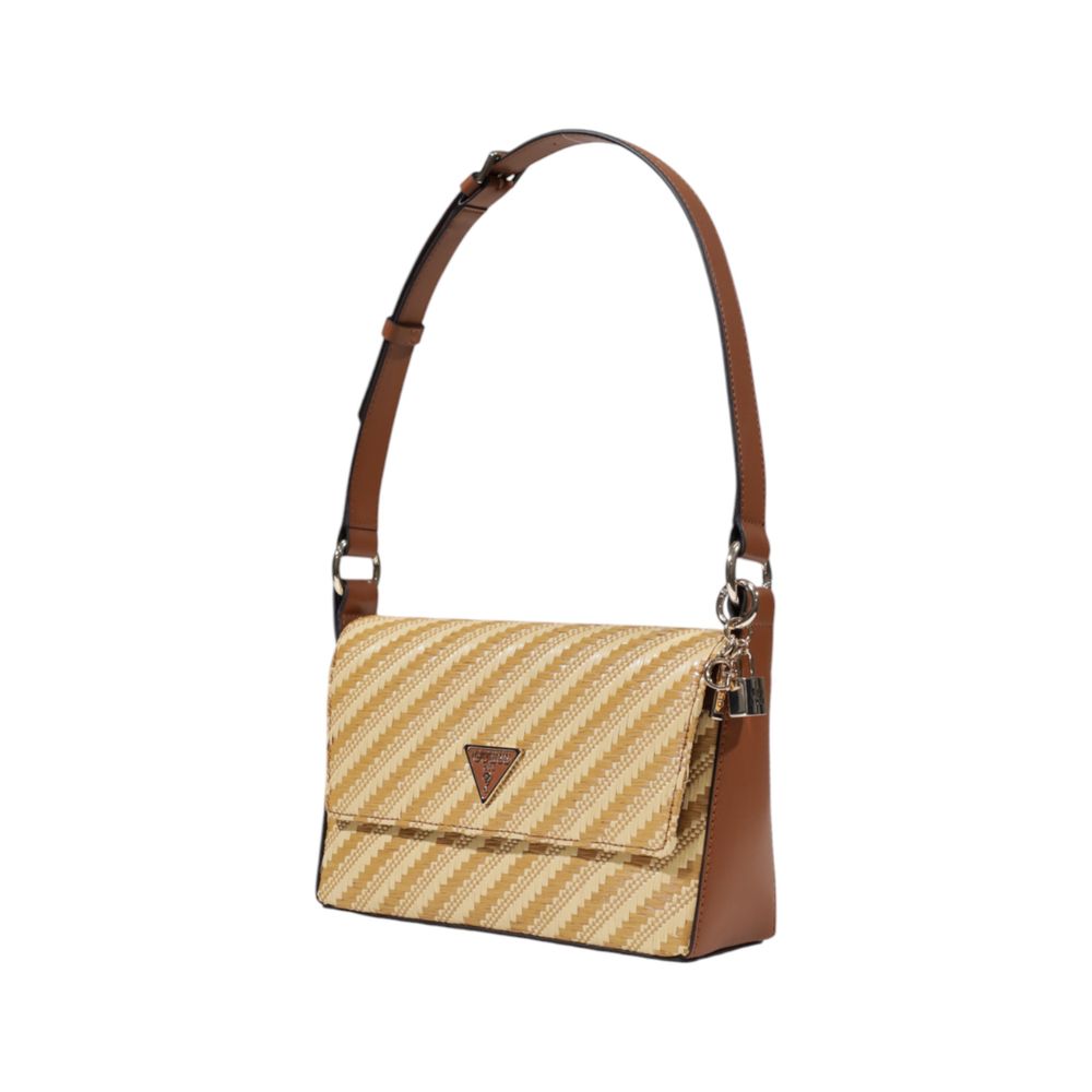Guess Beige Polypropylene Handbag Guess