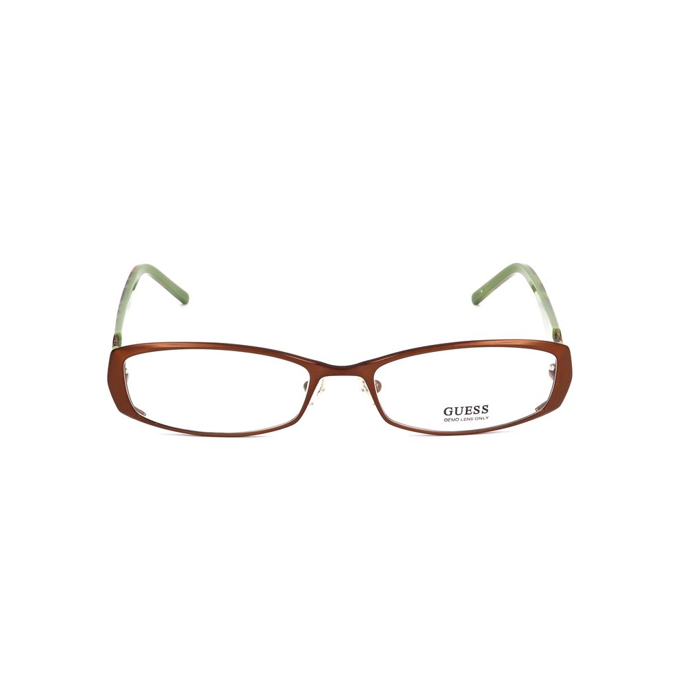 Guess Brown Metal Frames - Unisex GLASSES GU1570D96, 53/17/140mm, stylish and durable, brown color.
