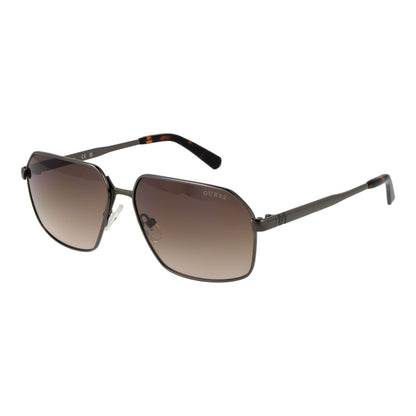 Guess Gray Metal Sunglasses