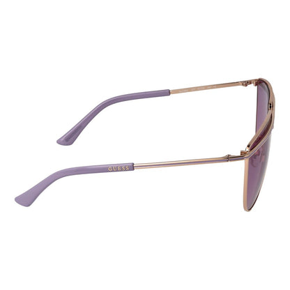 Guess Rose Gold Metal Sunglasses