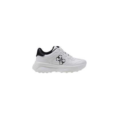 Guess White Polyethylene Chunky Sneakers Guess