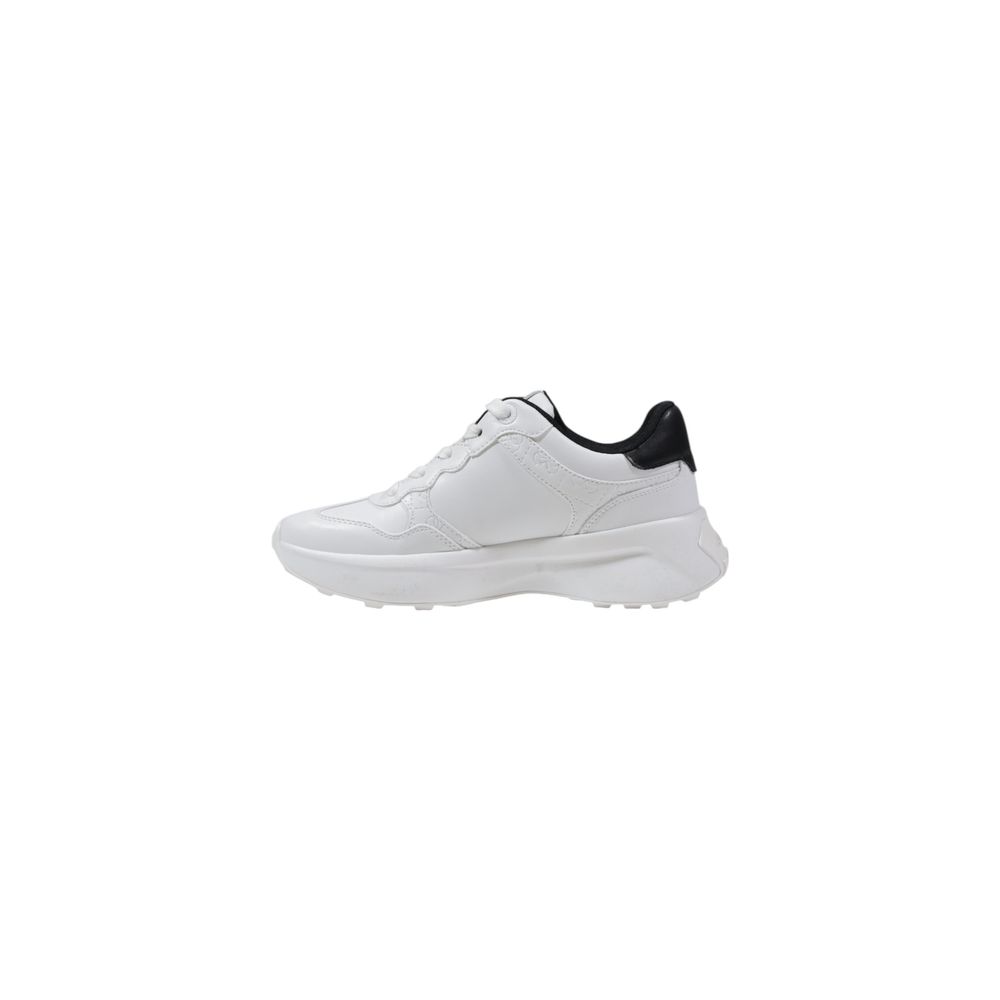 Guess White Polyethylene Chunky Sneakers Guess
