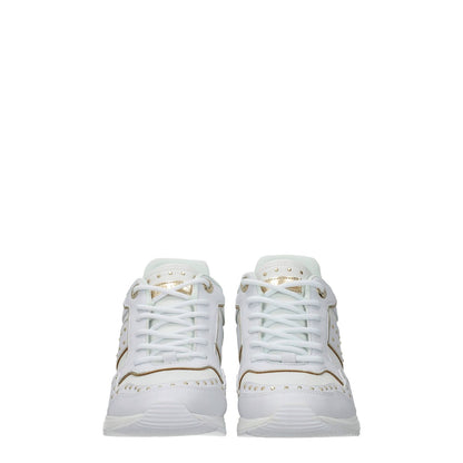 Guess White Polyethylene Sneakers Guess