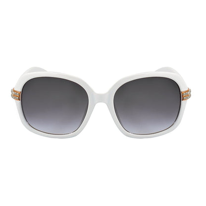 Guess White Resin Sunglasses Guess