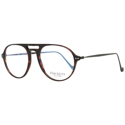 HACKETT BESPOKE MOD. HEB239 51143 men's eyeglasses with sleek metal frame and tortoise shell design for a sophisticated look.