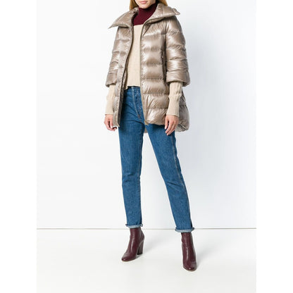 Herno Coats Dove Grey Jackets