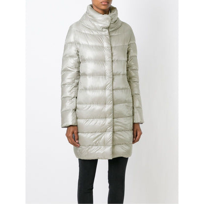 Herno Coats Light Grey Jackets