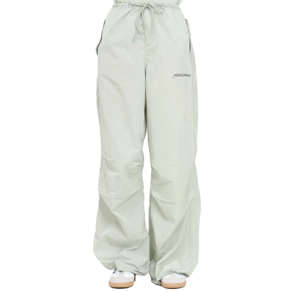 Hinnominate Green Nylon Women Trouser